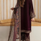 3 Piece Stitched Velvet Suit - Ready To Wear