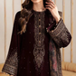 3 Piece Stitched Velvet Suit - Ready To Wear