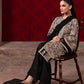 3-Piece Semi Pure Chiffon Embroidered Suit - Ready  to Wear