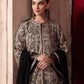 3-Piece Semi Pure Chiffon Embroidered Suit - Ready  to Wear