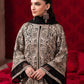 3-Piece Semi Pure Chiffon Embroidered Suit - Ready  to Wear