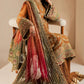 Mustard Embroidered Chiffon Suit | Ready to Wear