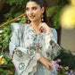 03-Piece Embroidered Lawn Suit With Net Dupatta | Ready To Wear