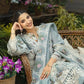 03-Piece Embroidered Lawn Suit With Net Dupatta | Ready To Wear