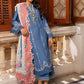 03-Piece Embroidered Lawn Suit With Chiffon Dupatta | Ready To Wear