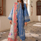 03-Piece Embroidered Lawn Suit With Chiffon Dupatta | Ready To Wear