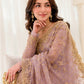 Elegant Embroidered Net Saree with Silk Trouser - Adda & Sequence Work | RTW