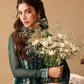 Heavy Embroidered Chiffon Festive Suit with Pearl Work | RTW