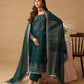 Heavy Embroidered Chiffon Festive Suit with Pearl Work | RTW
