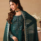 Heavy Embroidered Chiffon Festive Suit with Pearl Work | RTW