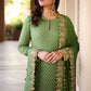 Sequence Embroidered Semi-Pure Chiffon 3 Pc Suit | Ready To Wear