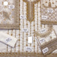 Luxury White and Gold Bridal-Style Embroidered Chiffon Suit |RTW