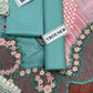Mint Green and Pink Embroidered Lawn Cotton Suit with Organza Dupatta | RTW