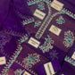 Deep Purple Embroidered Chiffon Suit | Ready to Wear