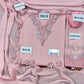 Blushing Rose Hand-Embellished Chiffon Festive Suit | RTW