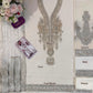 Ivory Sequence Embroidered Chiffon Adda Work Festive Suit | RTW