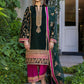 03-PIECE STITCHED VELVET SUIT READY TO WEAR