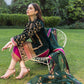 03-PIECE STITCHED VELVET SUIT READY TO WEAR