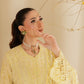 Pastel Yellow Embroidered Egyptian Lawn Suit | Ready to Wear