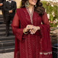 Maroon Noir Chiffon 3-Piece – Ready to Wear