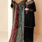Midnight Velvet Sequenced Winter Festive Suit | RTW