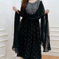 Elegant Anarkali 3 piece Suit with Dupatta | Ready To Wear