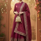 Rayon Long Anarkali  3 piece Suit Set | Ready To Wear