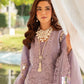 03-Piece Embroidered Lawn Suit With Organza Dupatta | Ready To Wear