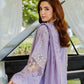 03-Piece Embroidered Lawn Suit With Organza Dupatta | Ready To Wear