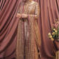 Luxury Shimmer Embroidered Koti Style Suit with Addawork | RTW