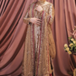 Luxury Shimmer Embroidered Koti Style Suit with Addawork | RTW
