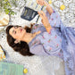 03-Piece Embroidered Lawn Suit With Jacquard Dupatta | Ready To Wear