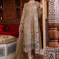 Embroidered Organza Suit with Silk Trouser | Ready to Wear