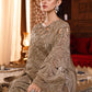 Embroidered Organza Suit with Silk Trouser | Ready to Wear
