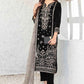 03-Piece Stitched Velvet Suit With Maysori Dupatta