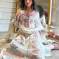 Embroidery White 3PCS Suit  Collection For Women