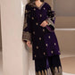 03-Piece Velvel Micron Suit With Embroidery | Ready To Wear